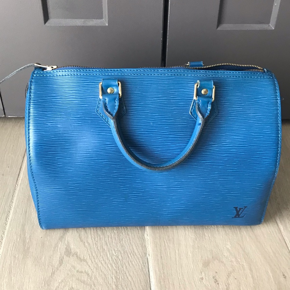 Louis Vuitton Epi Leather Speedy 25 Satchel